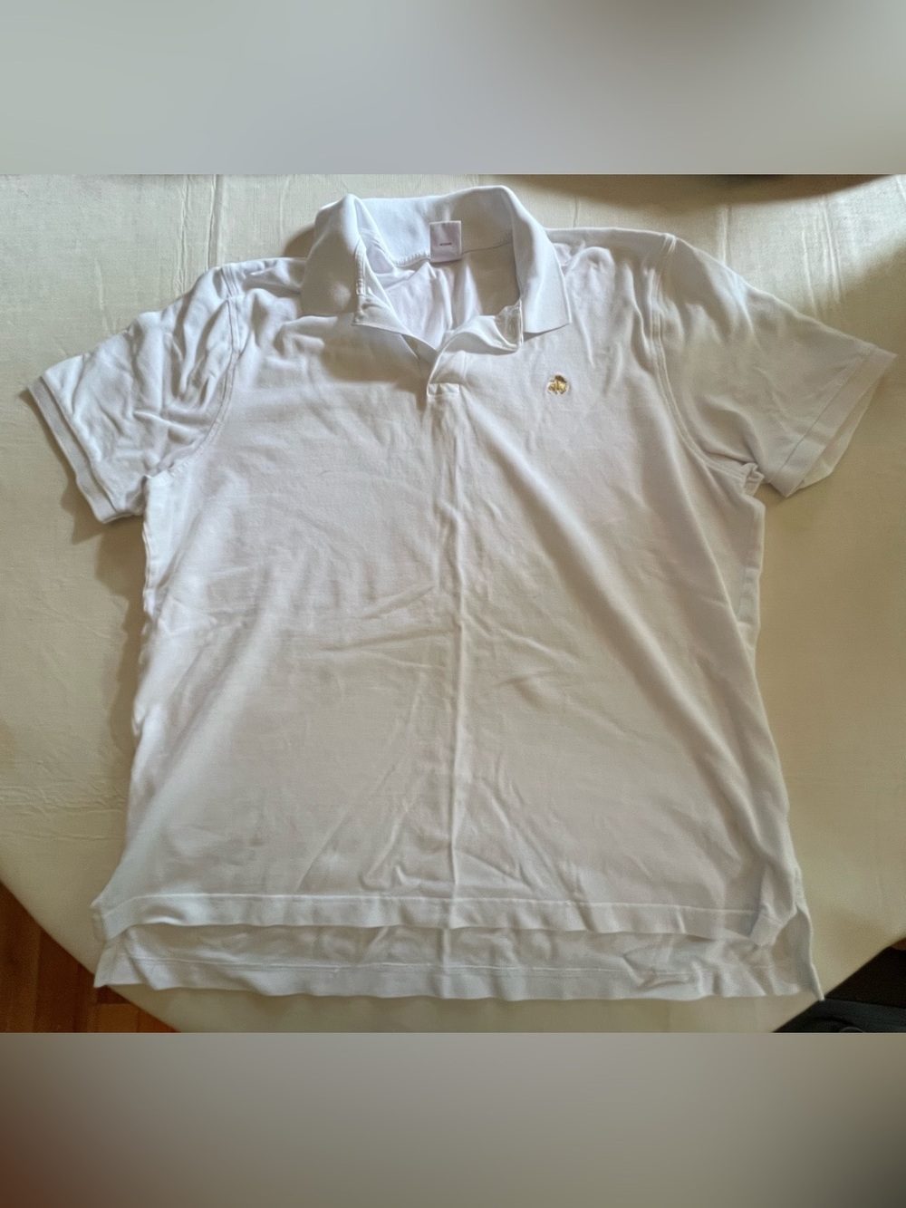 Brooks Brothers Men’s White Short Sleeve Polo shirt XXL